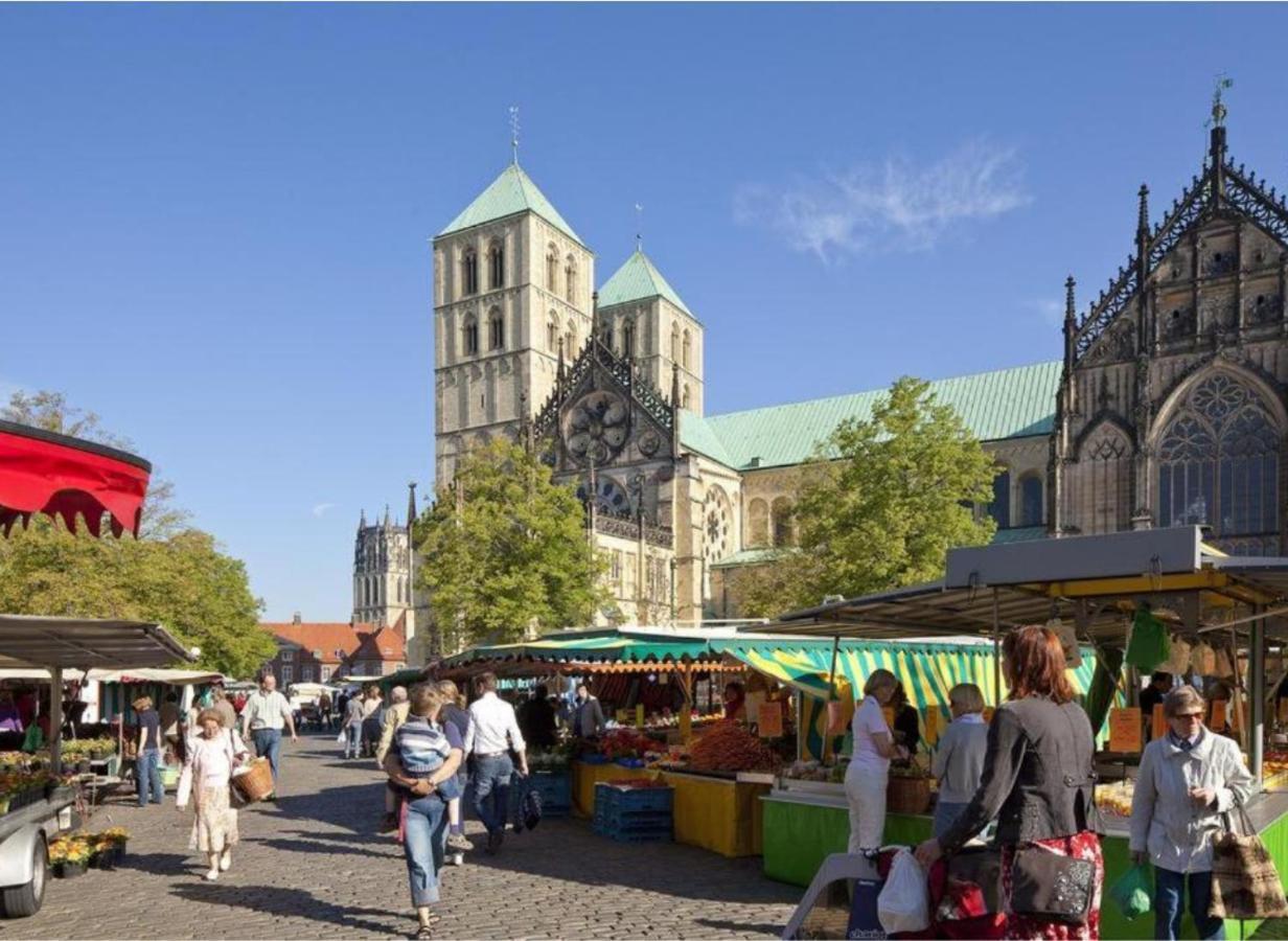 Gemuetliches Und Modernes Apartement In Gruenen Top-Lage Muenster Buitenkant foto